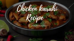 Chicken Karahi garnished with corriander leaves