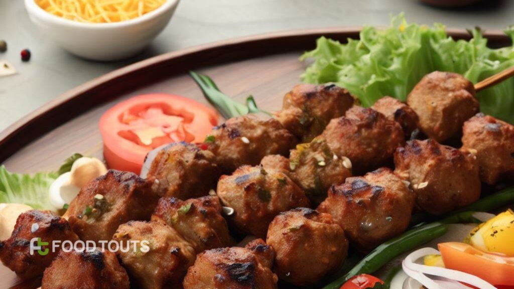An AI generated photo of a Gola Kebab recipe