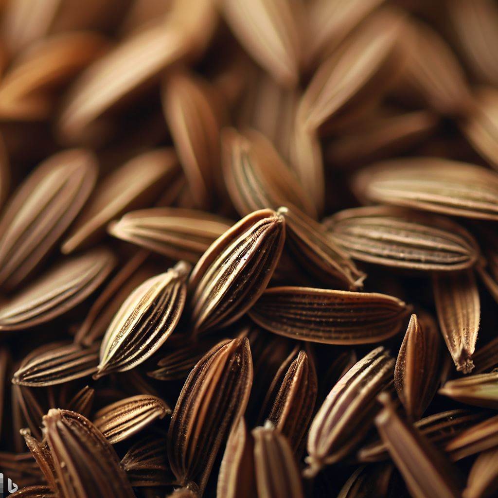 Photo of caraway seeds