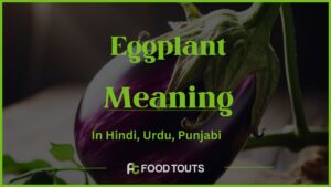 Eggplant meaning in different languages