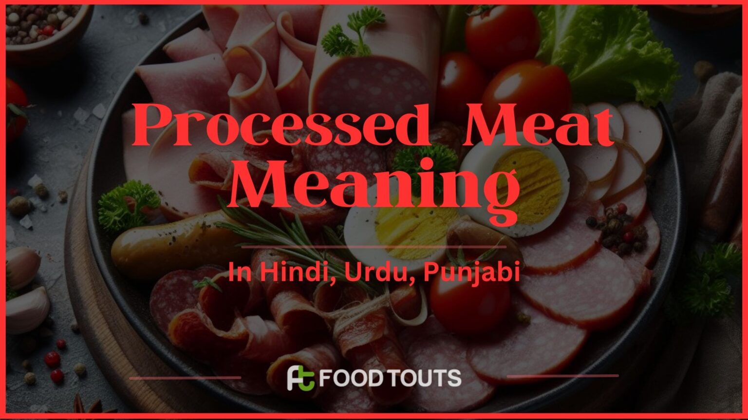 Processed Meat Meaning In Hindi Urdu, Punjabi, And Persian Food Touts