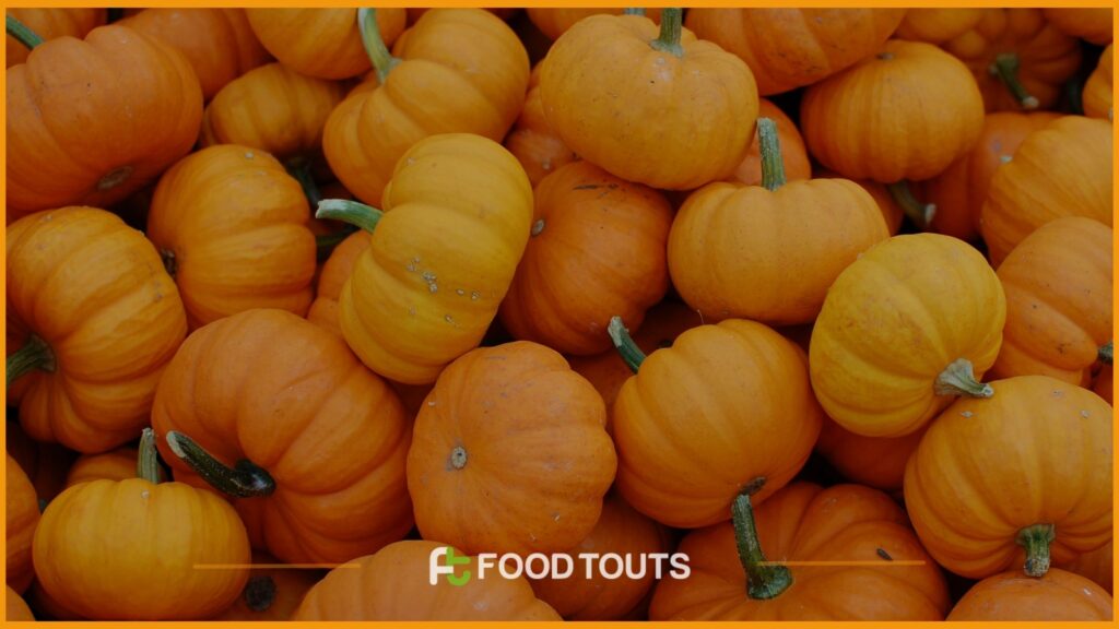 A simple photo of Pumpkins on a ground